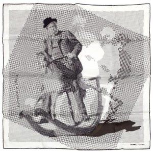 Authentic Hermès Fantaisie A Cheval Silk Scarf